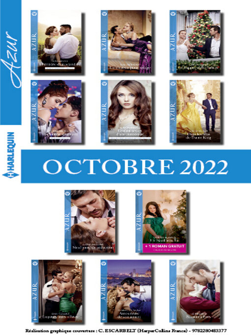 Title details for Pack mensuel Azur--11 romans + 1 titre gratuit (Octobre 2022) by Collectif - Wait list
